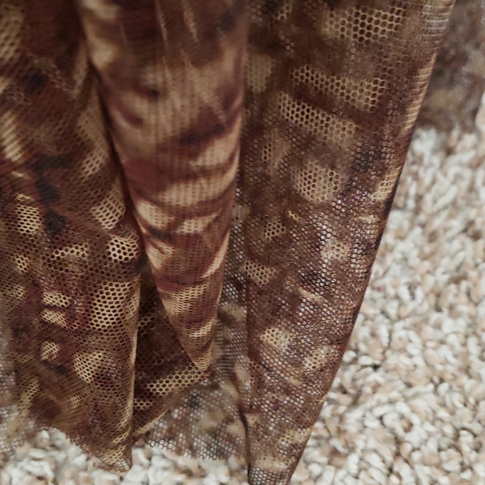 Coldwater Creek Brown & Tan Dressy Dress - Picture 8 of 13